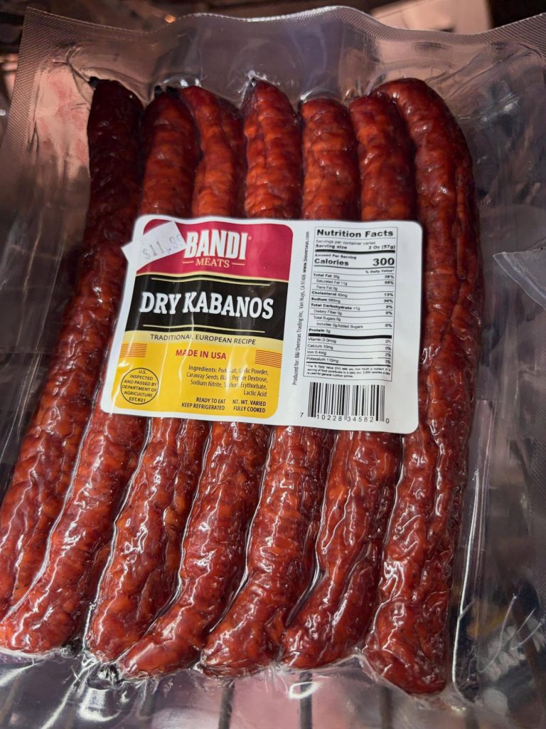 Bandi dry kabanos sausages