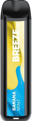 Breeze Pro disposable vape, Banana Mint flavor