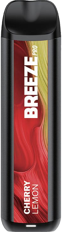 Breeze Pro disposable vape, Cherry Lemon flavor