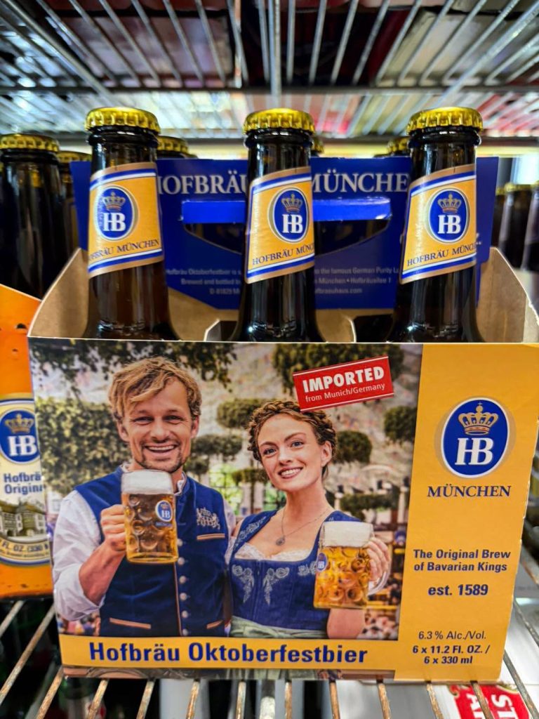 Hofbräu Oktoberfestbier cases