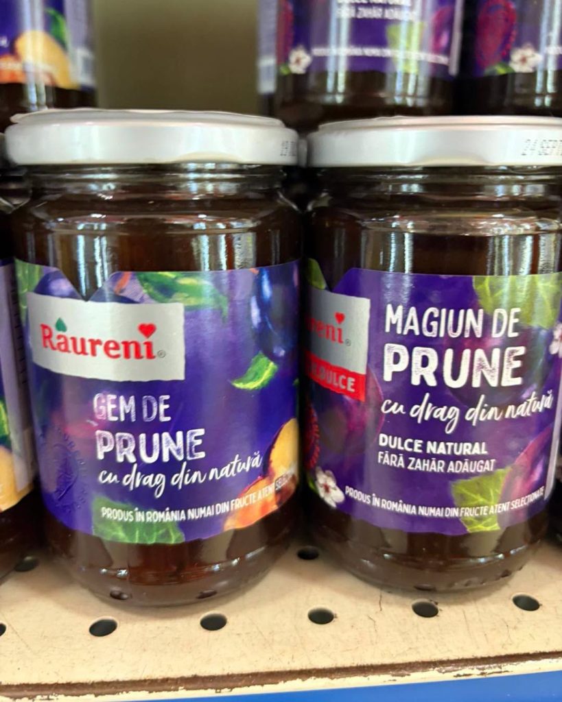 Răureni magiun de prune, Romanian plum butter