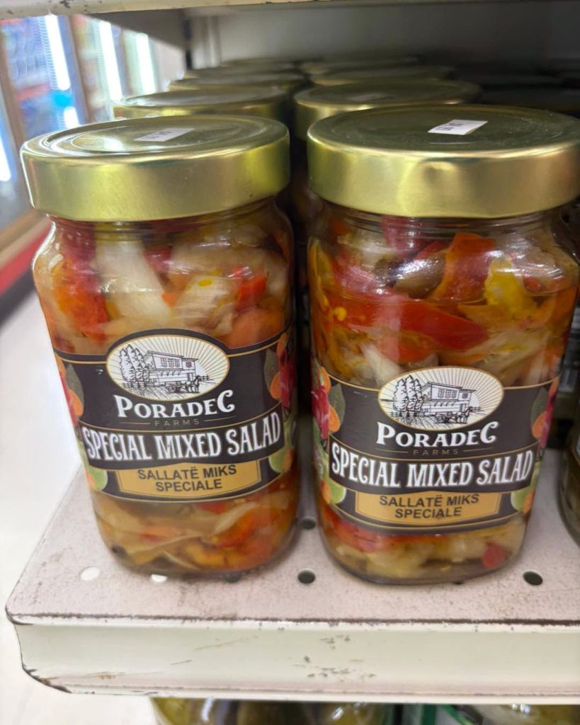 Poradec special mixed salad in jars