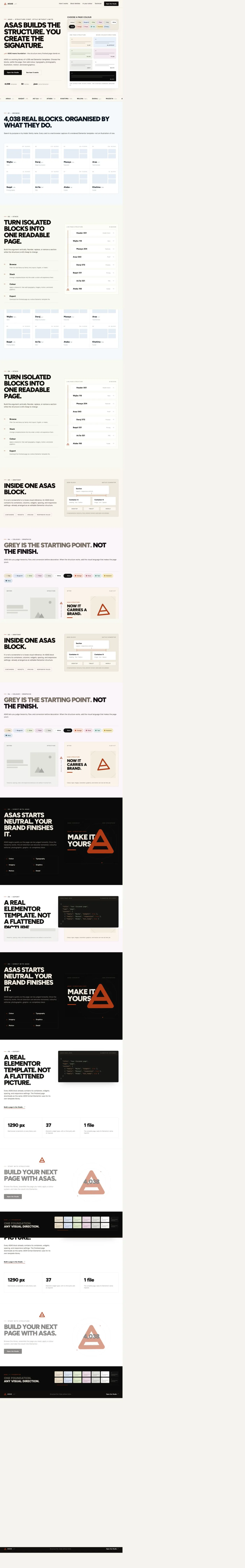 ASAS Homepage website