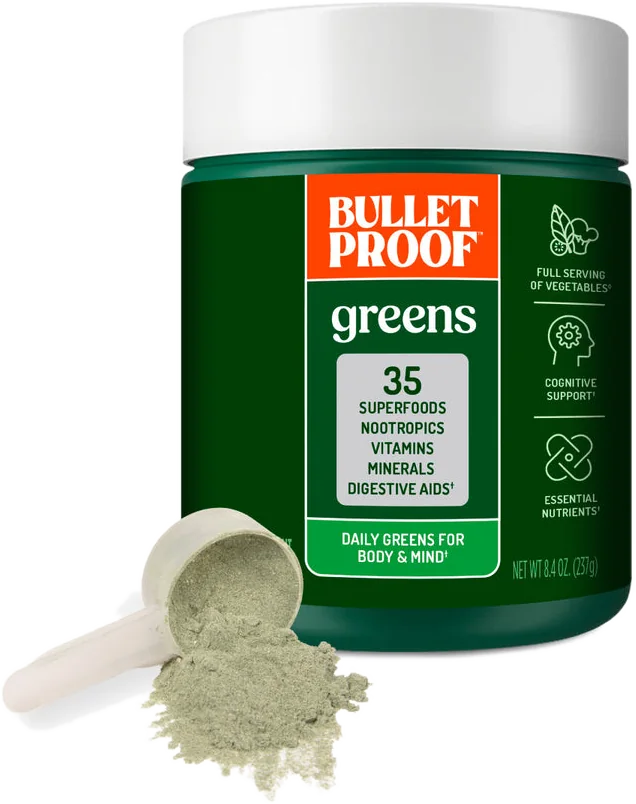 Greens powder jar