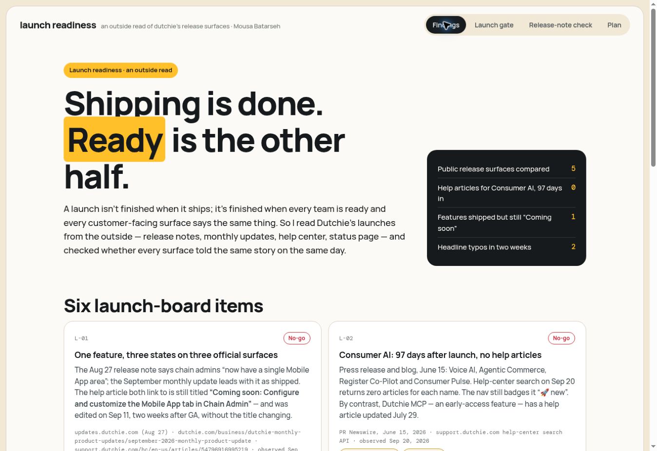 Dutchie review website preview