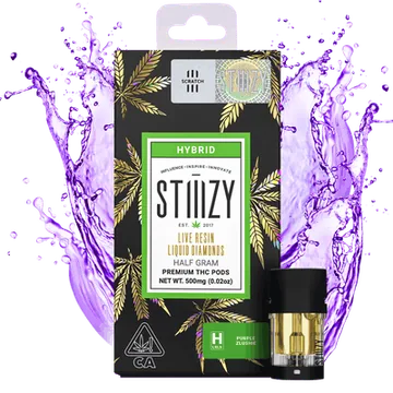 Liquid Diamonds Pod - .5G Purple Zlushie product photo from stiiizy.com
