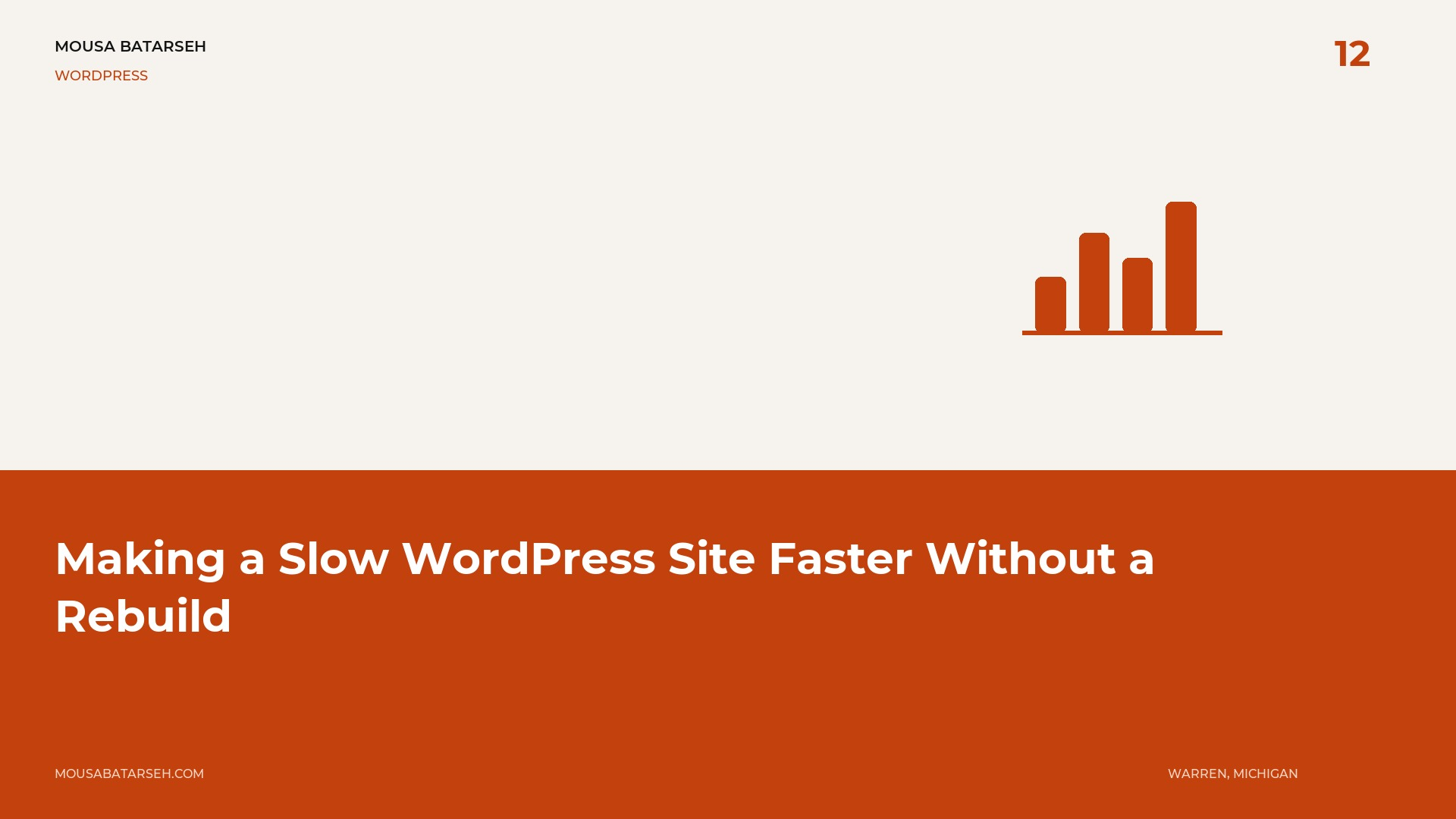 Mousa Batarseh branded blog graphic